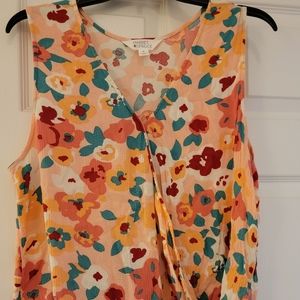 Market & Spruce Sleeveless Summer Top Size Misses XL